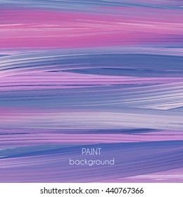 Abstract oil painting texture. Hand drawn paint brushes background. Pastel color palette.