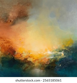 Abstract oil texture background. Paint on canvas. Contemporary art.