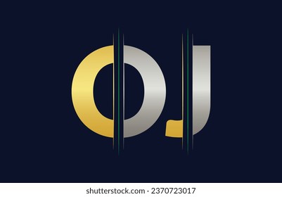 Resumen Plantilla de diseño del logotipo de la carta del DO. Ilustración del logotipo del vector.