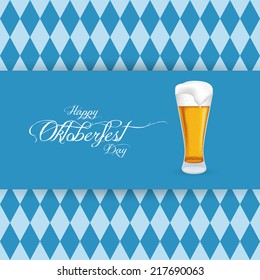 Abstract Oktoberfest background with some special objects