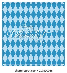 Abstract Oktoberfest background with some special objects