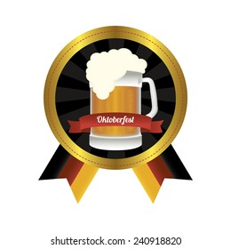 abstract oktoberfest object on a white background