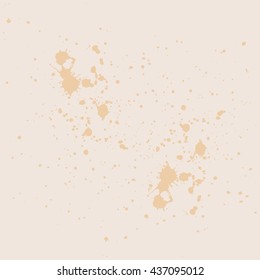 Abstract old dirty paper in vector. Texture background with ink blob