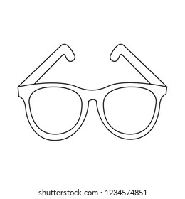 Abstract old glasses