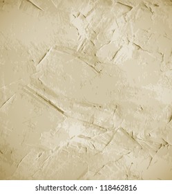 Abstract old grunge wall background. Vector Illustration