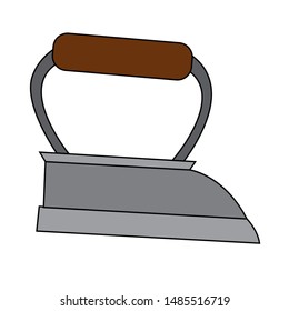 abstract old object on a white background
