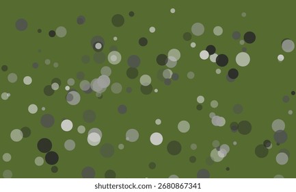 Abstractas fondo verde oliva con círculos flotantes Diseño moderno y minimalista perfecto para fondos digitales y Elementos gráficos