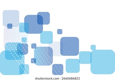 Abstractas ombre mosaico azul de fondo estampado 