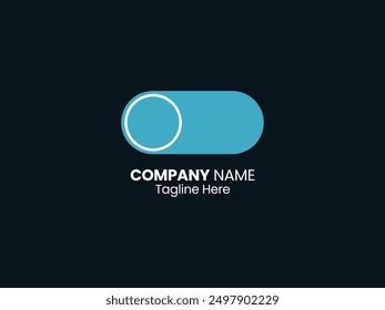 Abstract on logo. Geometrical abstract logo design.