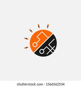 an abstract on off text