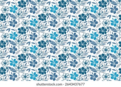 abstract one line botanical illustration in seamless pattern layout for pillow covers kitchen wear and stylish home textile decoration

