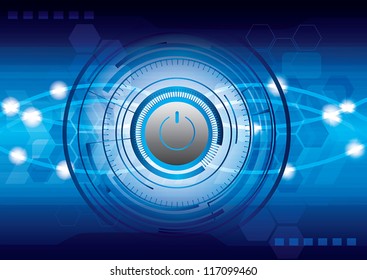 abstract online background vector illustration