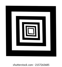 Abstract op-art element(s). Optical, visual art shapes, icons, symbols