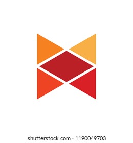 abstract open carton box simple icon vector