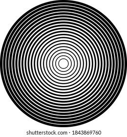
abstract optical background of black circles