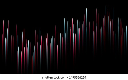 Abstract Optical Fibers - Technology Illustration Communication