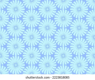 Abstract Optical Hypnotic Illusional Monochrome Vintage Sun Seamless Pattern designed for fashion plaid skirt, woman trousers, surface pattern texture, textile print, wallpaper, decorative 
wrapping 