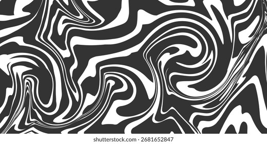 Padrão sem emenda da ilusão óptica abstrata. Ondas psicodélicas imprimir fundo. 1970 trippy padrão sem emenda. Mármore padrão acrílico, textura de madeira, fundo de mármore aquarela.