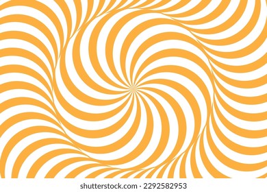 Abstract optical illusion spiral background