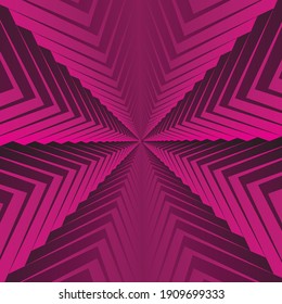 Abstrakter Hintergrund für optische Illusion