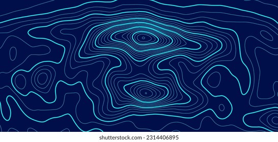 Ola de ilusión óptica abstracta. Flujo de rayas negras que forman un efecto de distorsión ondulada sobre el fondo verde. Ilustración vectorial.