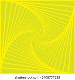 Abstract optical illusionistic pattern. Geometric perspective vector illustration.