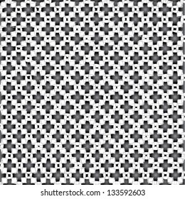 abstract and optical ornamental tile pattern
