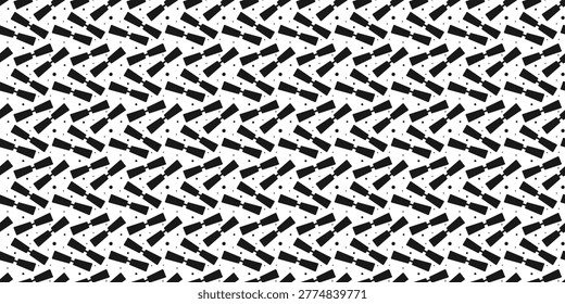 Abstract optical seamless pattern for modern graphic backgrounds and bold surface design
