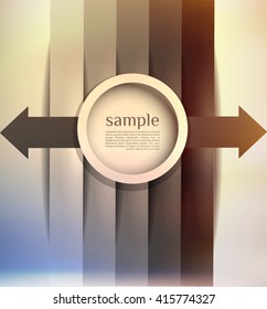 abstract  options on blur background, number line, can be used for website, info-graphics, number banner