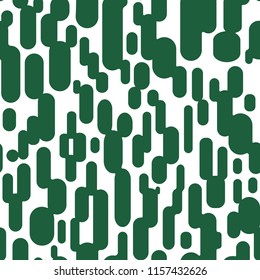 Abstract opuncia cacti seamless pattern for wrapping, craft, textile, fabric