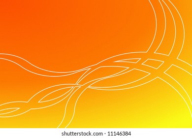 Abstract Orange