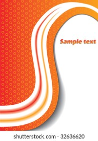 Abstract orange