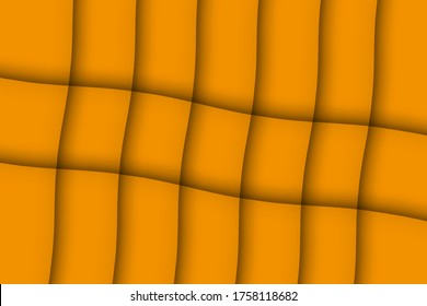 Resumen Anaranjado 3D Formas de corte de papel Fondo