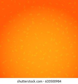 Abstract orange autumn background. Vector abstract illustration