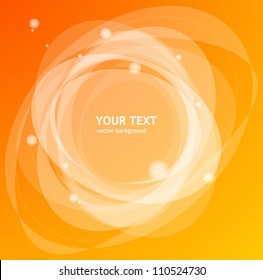 Abstract orange background