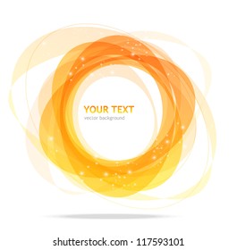 Abstract orange background