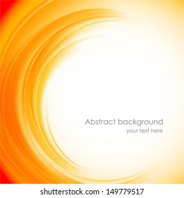 Abstract orange background