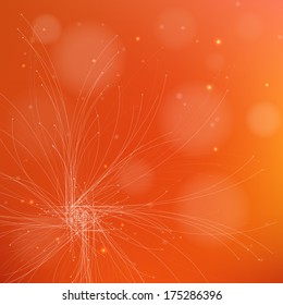 Abstract orange background