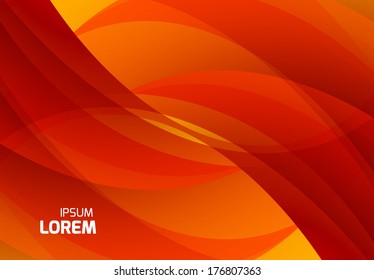 Abstract orange background