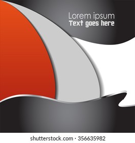 Abstract orange background
