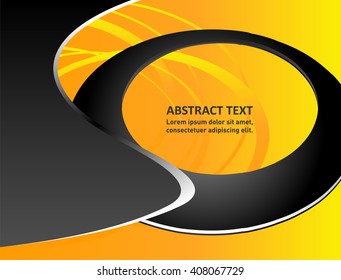 Abstract orange background
