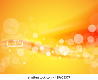 Abstract Orange Background