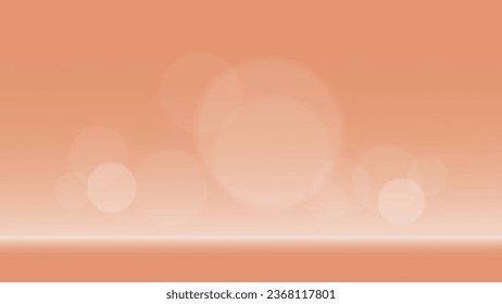 Resumen de color naranja con efecto bokeh.
