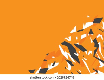 Fondo abstracto con patrón de vidrio roto