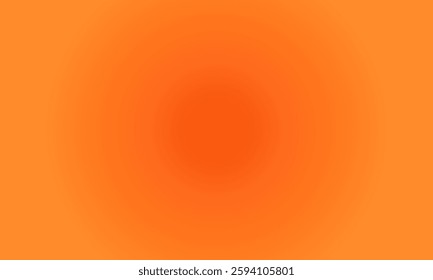 Abstract orange background with bubbles and vibrant wave patterns