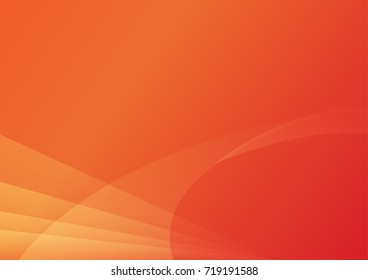 Abstract Orange background , background can used for wallpaper or design , Hot tone , vector.
