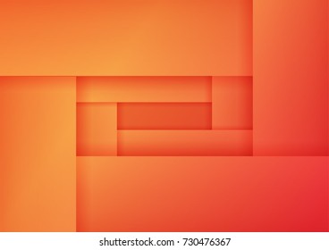 Abstract Orange background , background can used for wallpaper or design , Hot tone , vector.
