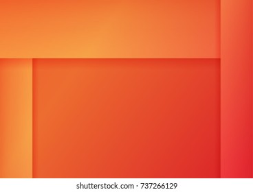 Abstract Orange background , background can used for wallpaper or design , Hot tone , vector.
