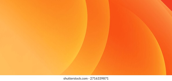 Abstractas fondo naranja con círculos