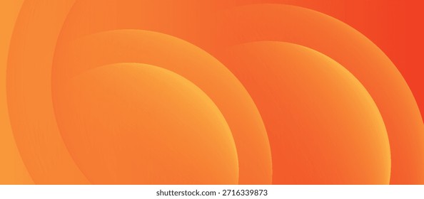 Abstractas fondo naranja con círculos